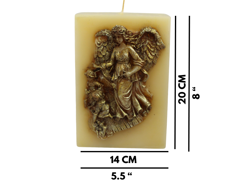 VELA ANGEL DE LA GUARDA RECT MED 
